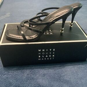 WHBM strappy sandal heels